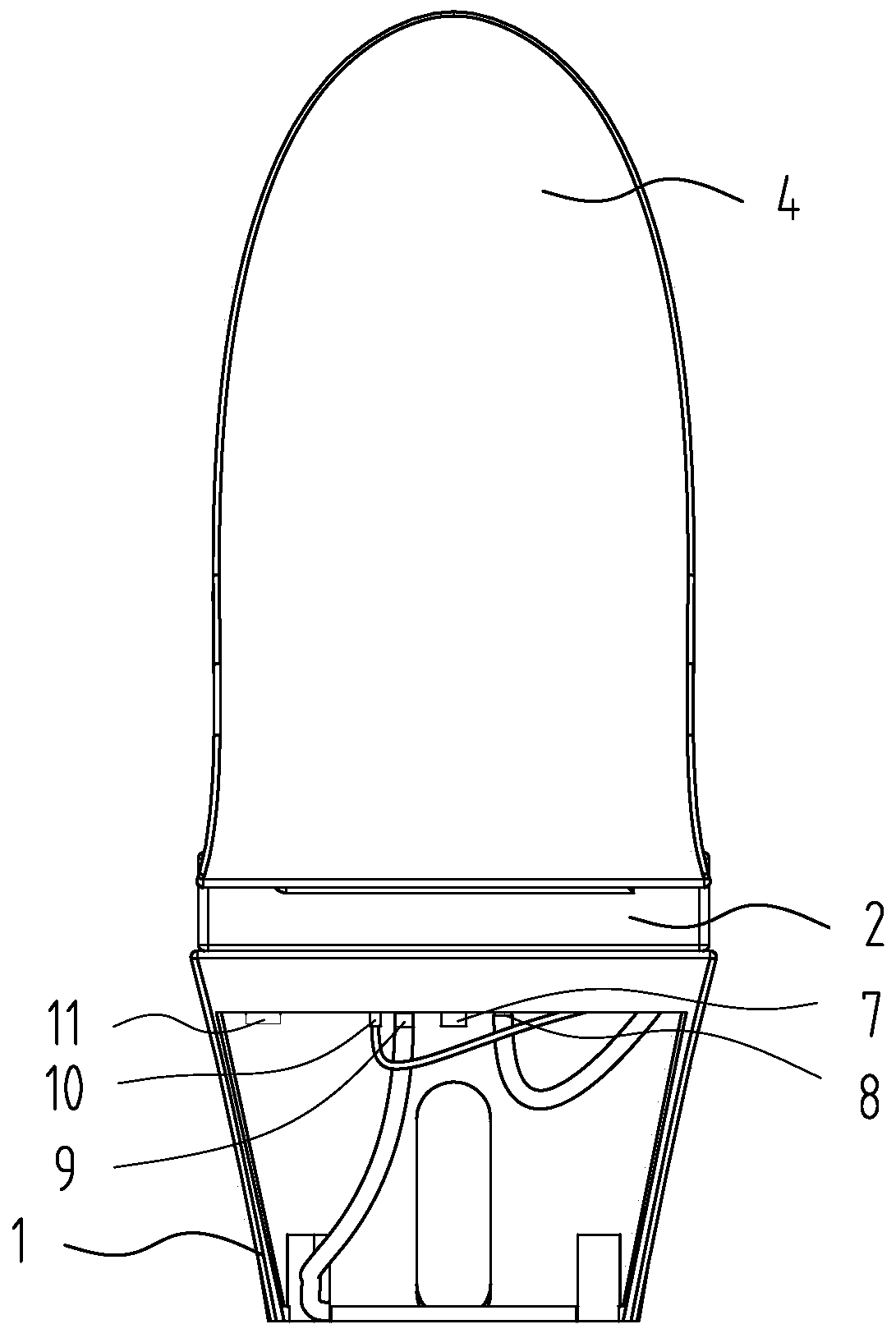 An intelligent toilet and its control method