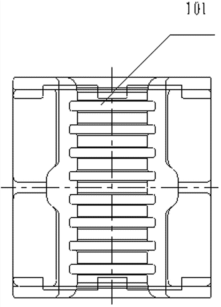 Coiled tubing clamping device and injection head using same