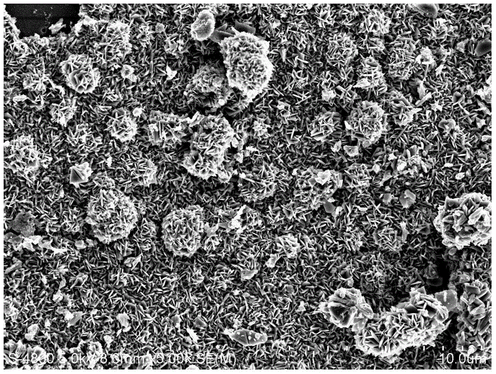 Preparation method and application for palladium-modified titanium dioxide with three-dimensional flower-like structure exposure [001] crystal face