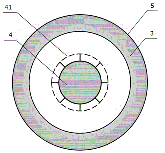 Oxygen-free non-melting Polycarbosilane fiber preparation method and device