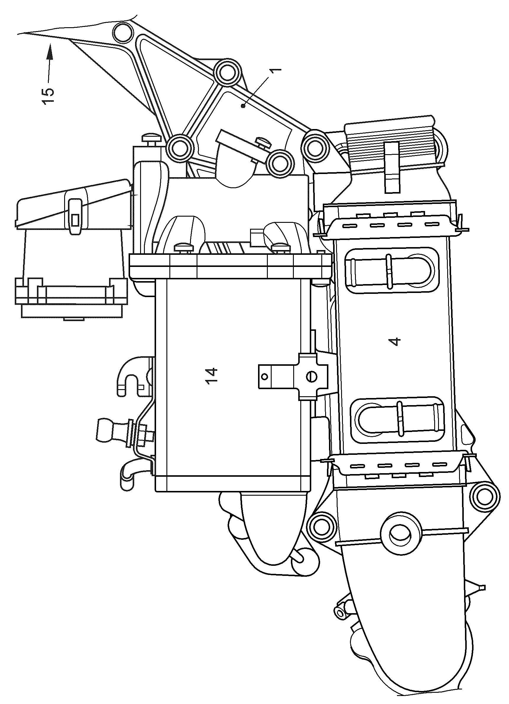 Functional module for engine