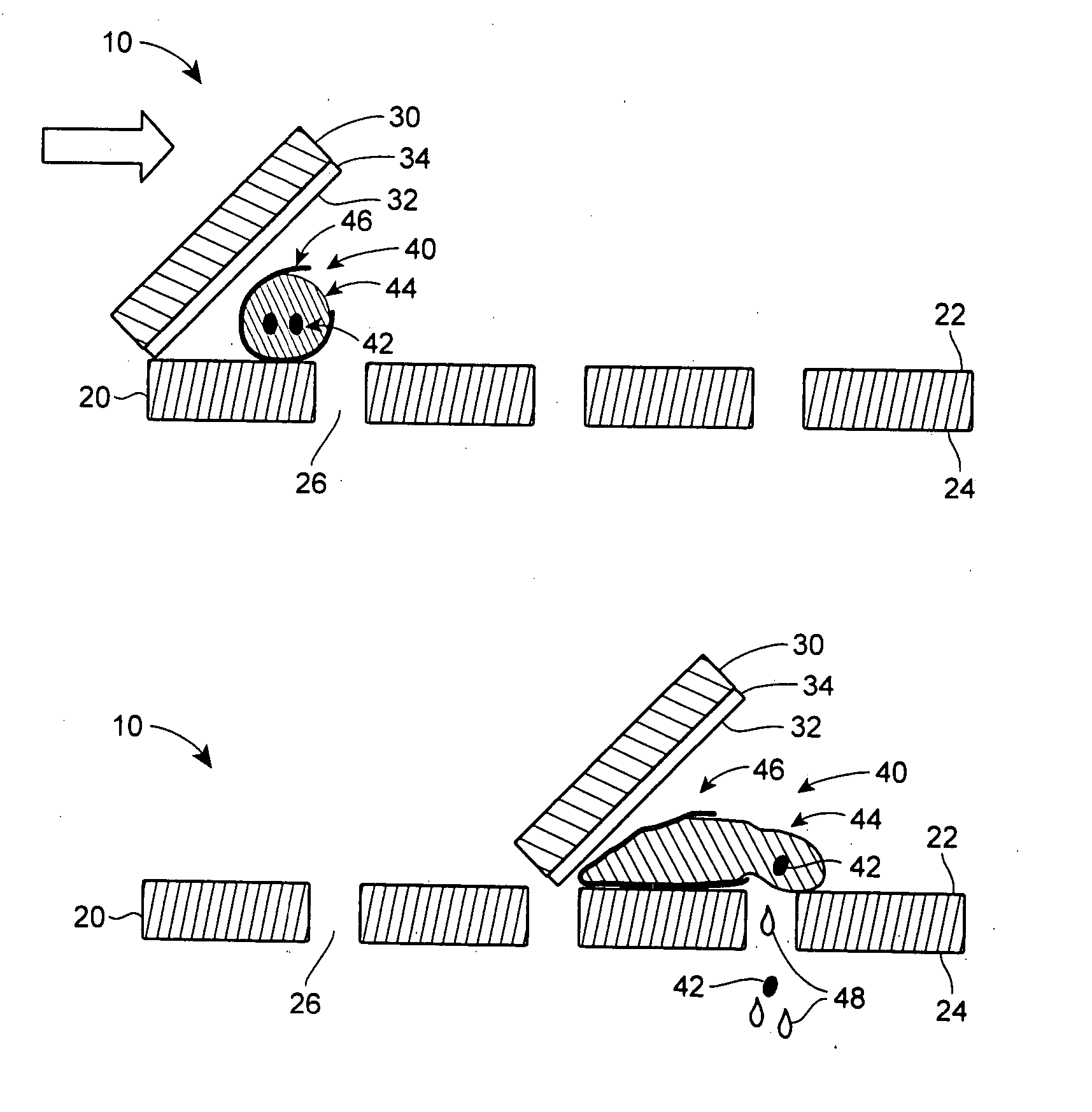 Method and apparatus for removal of grape seeds from grape skin