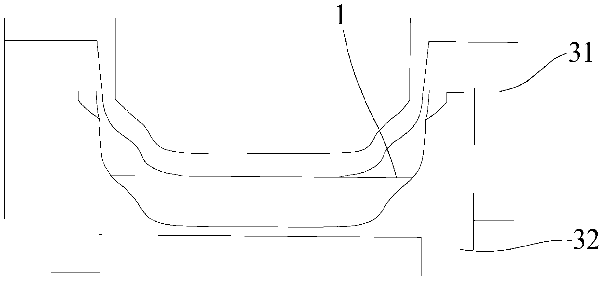 Forming process of hot-bent mobile phone glass cover plate