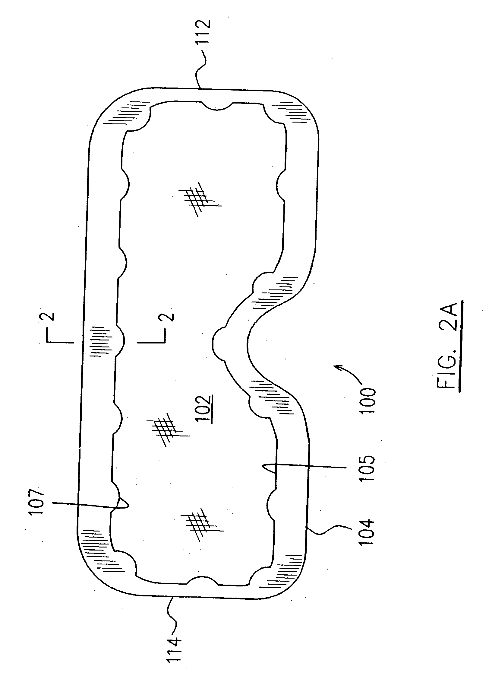 Lens attachment combined with formation of goggles frame