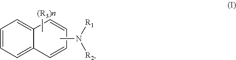 Electrolytes Comprising Polycyclic Aromatic Amine Derivatives