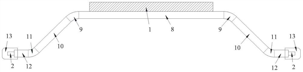 A manufacturing method of a stator bar for increasing the corona inception voltage of a winding