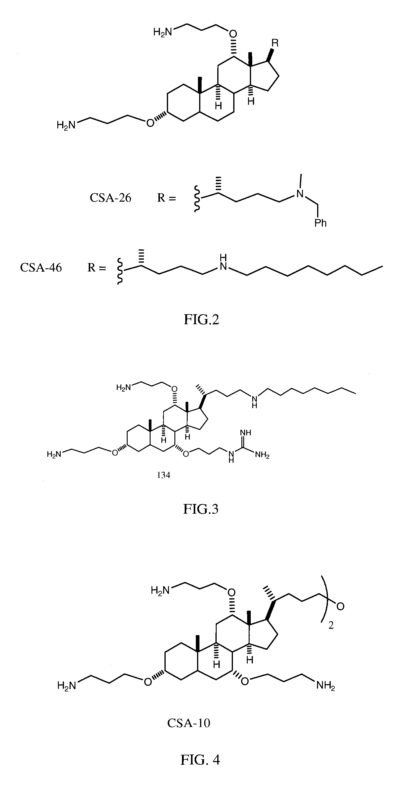 Cationic Steroid Antimicrobial Compositions and Methods of Use