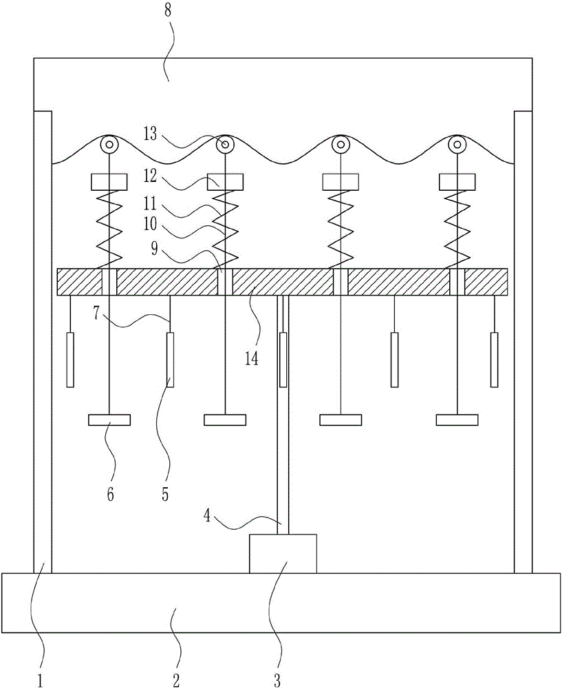 Intelligent bracelet rotating display device