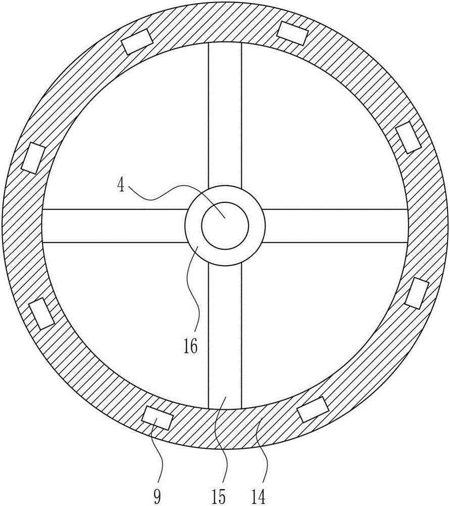 Intelligent bracelet rotating display device