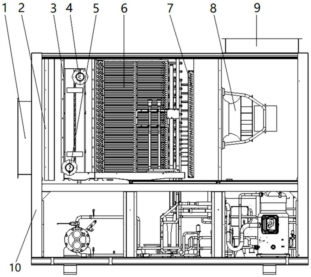 Dehumidifying unit, control method thereof and air conditioning equipment