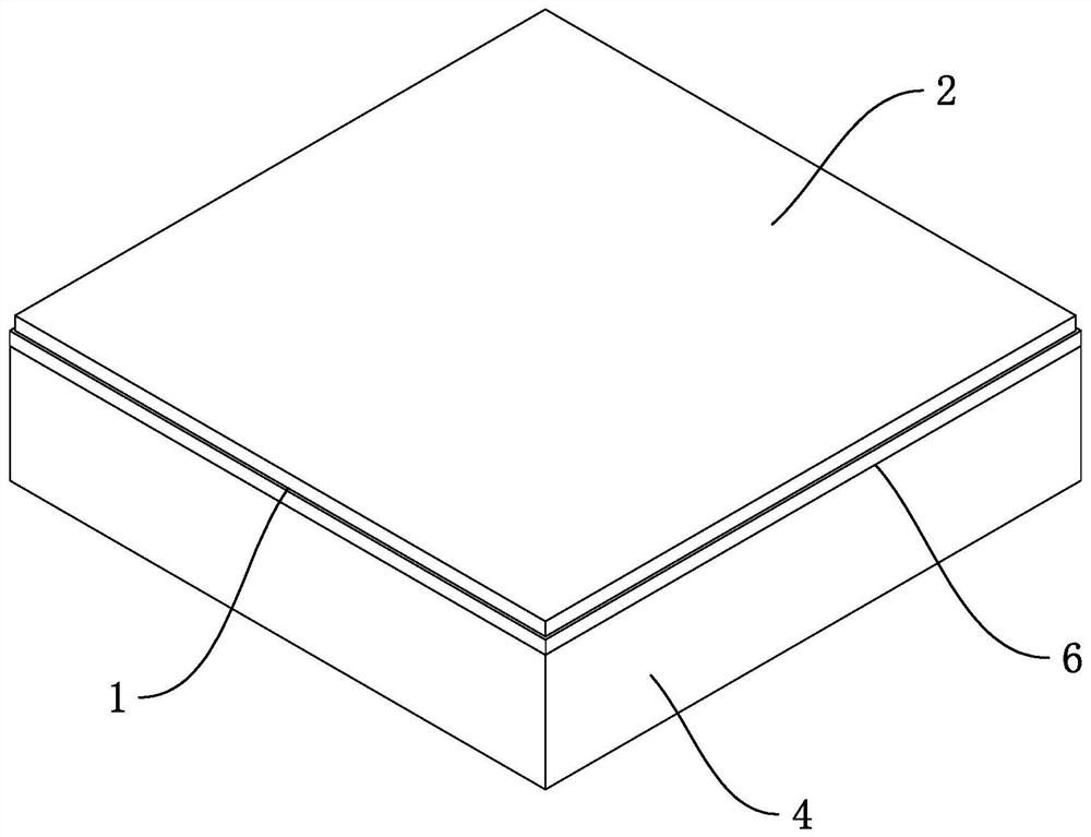 Ground dry construction structure and construction method thereof