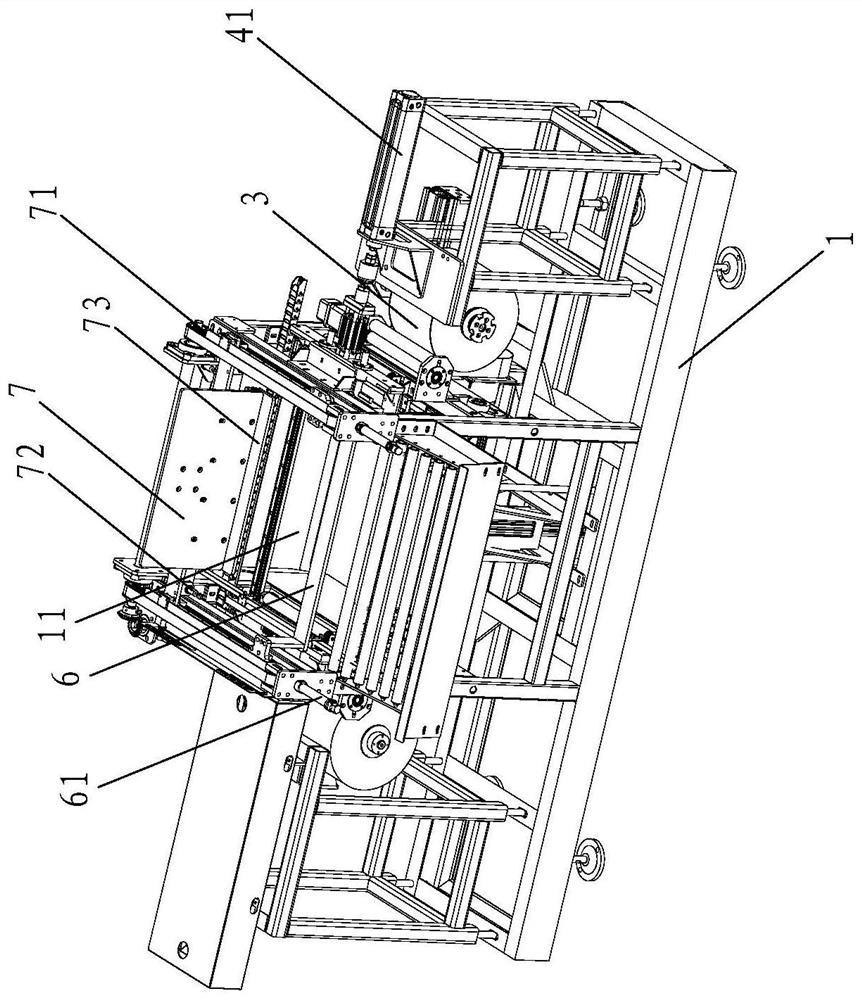 Tobacco carton three-dimensional packaging machine and tobacco carton three-dimensional packaging method