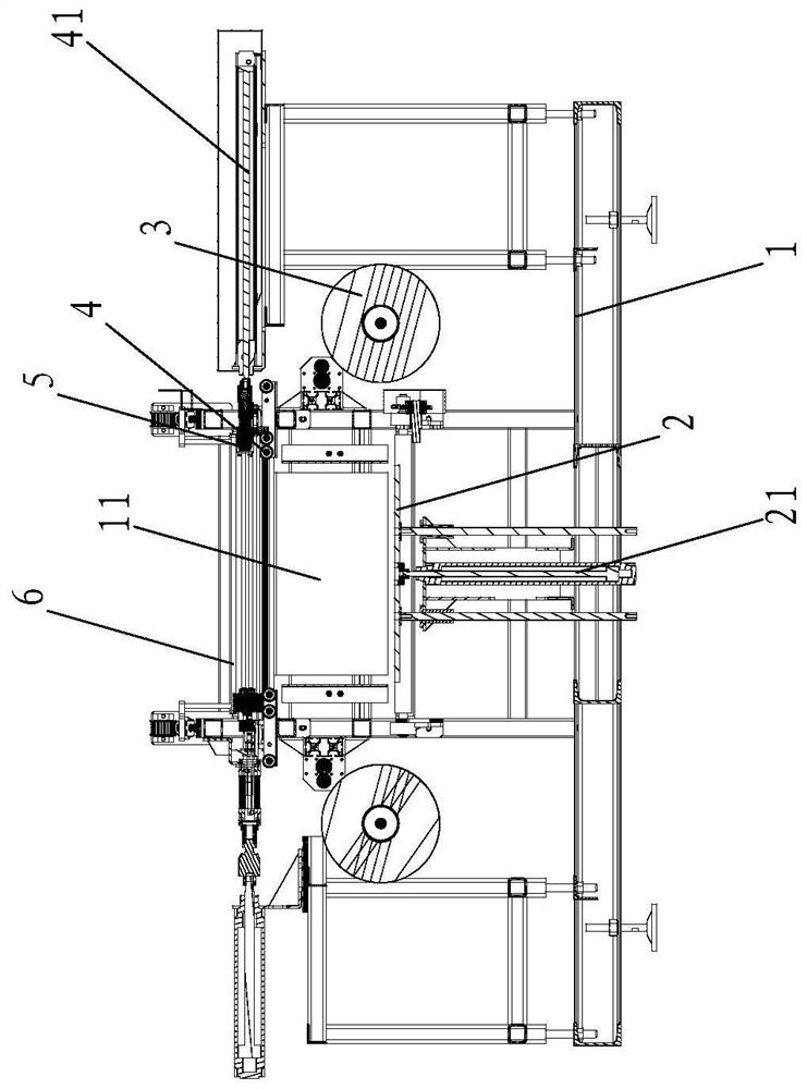 Tobacco carton three-dimensional packaging machine and tobacco carton three-dimensional packaging method