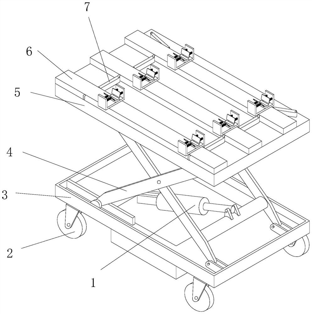 A special oil pipeline moving device