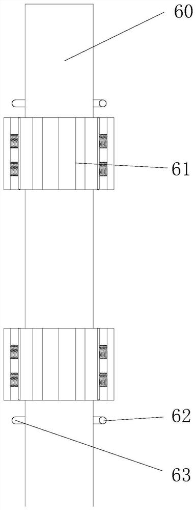 A special oil pipeline moving device