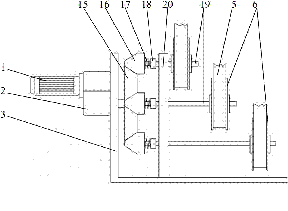 Waste foil rolling device