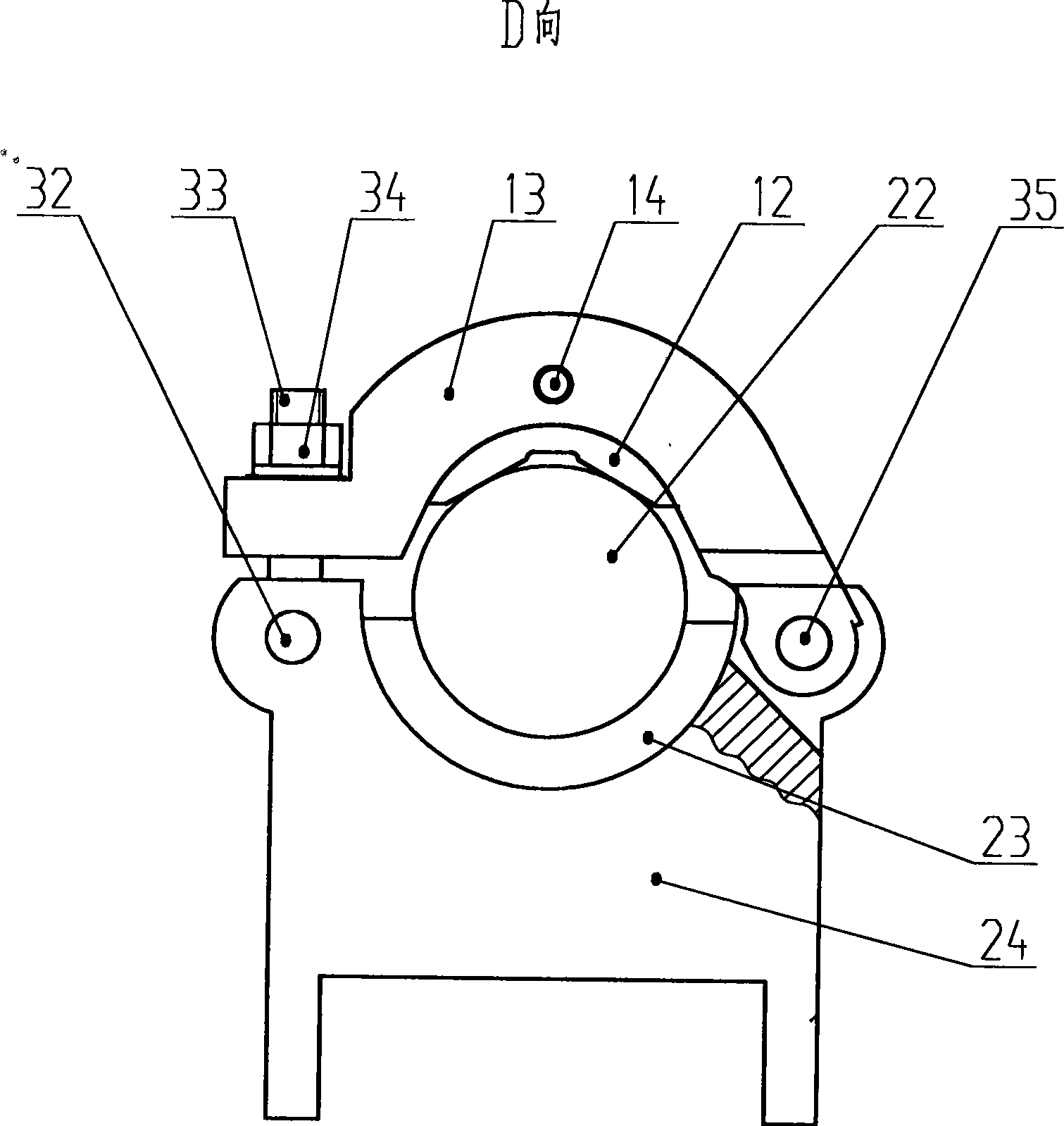 Crankshaft milling crutch indexing fixture