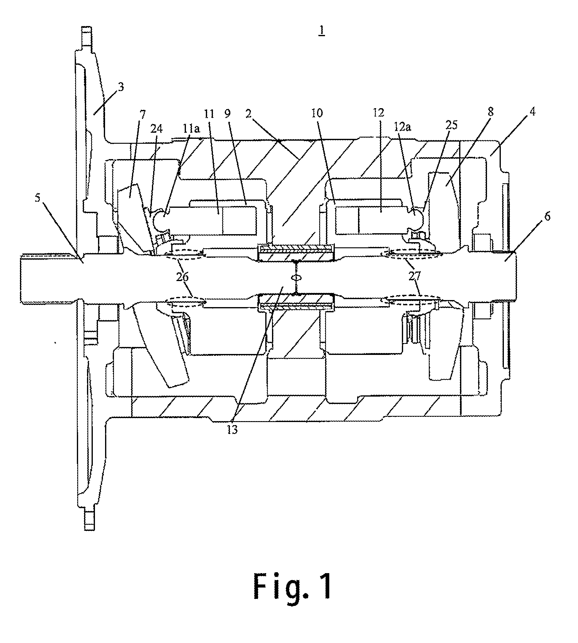 Hydraulic pump for excavator and excavator comprising the same