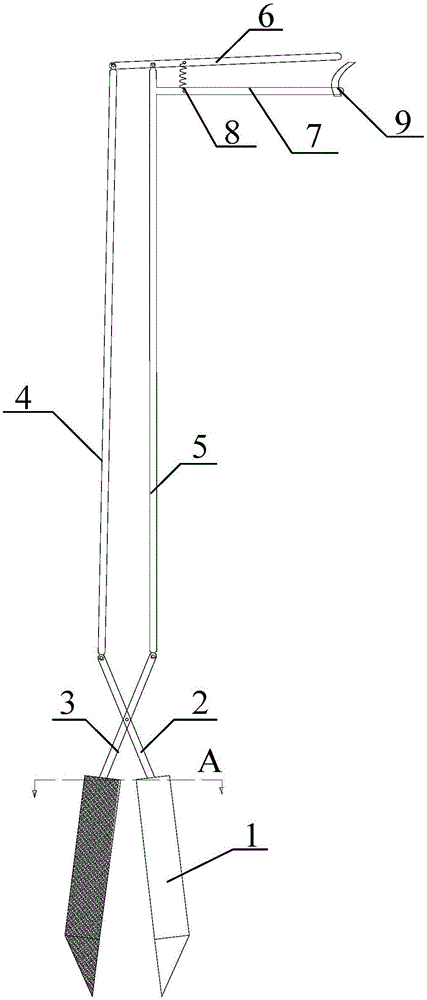 Easy quantitative sampling device for inhomogeneous powder