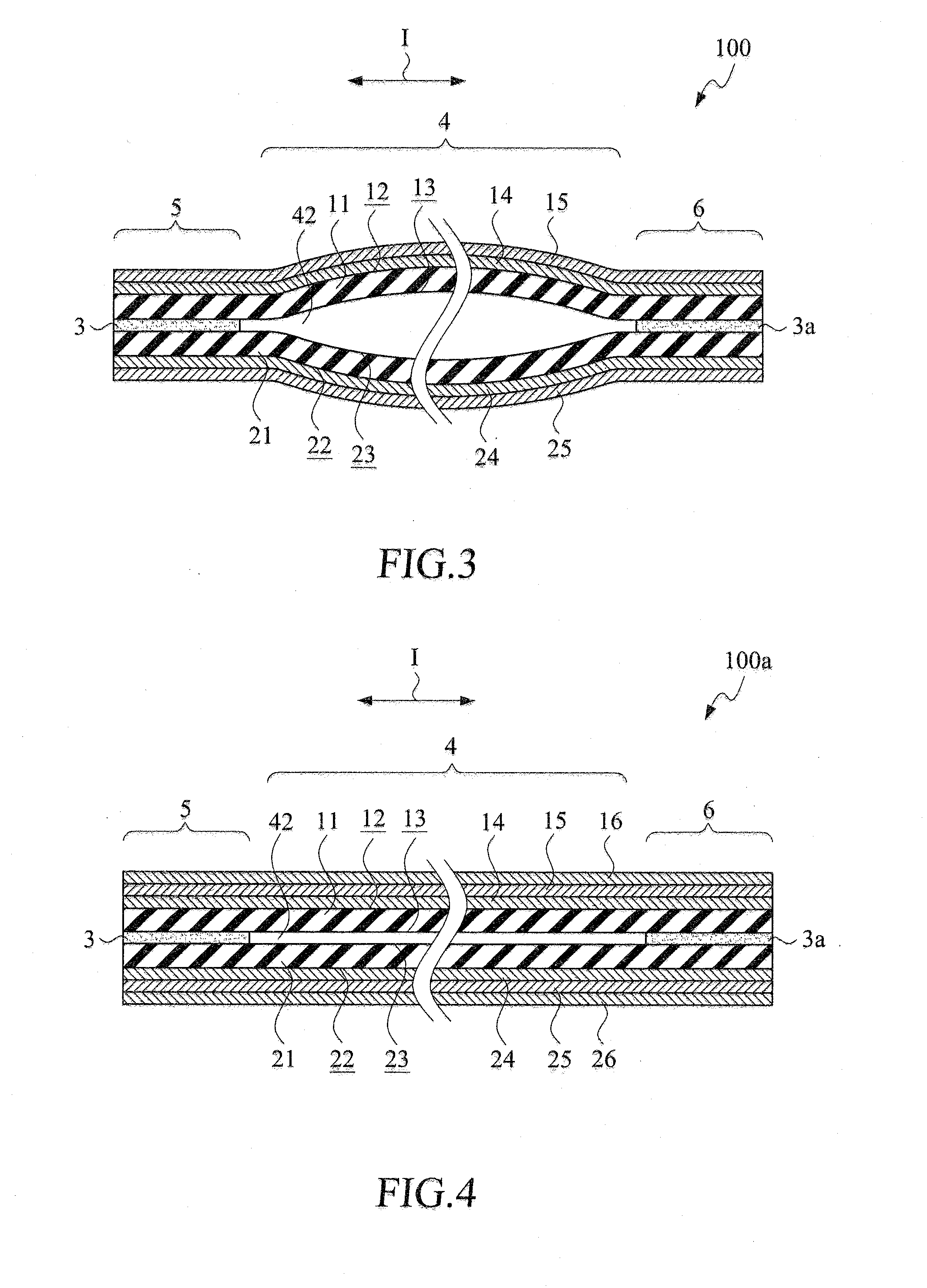 Flexible flat circuit cable with gapped section