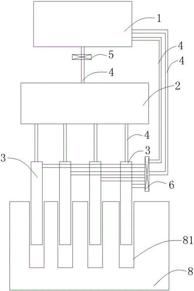 Full-automatic stone cracking machine