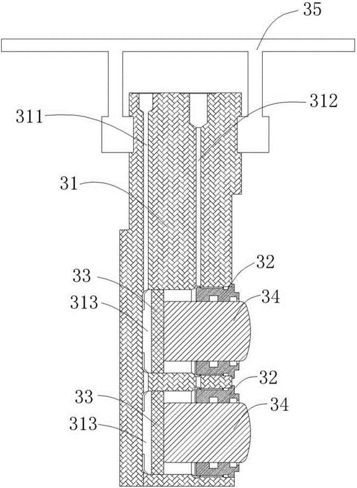 Full-automatic stone cracking machine