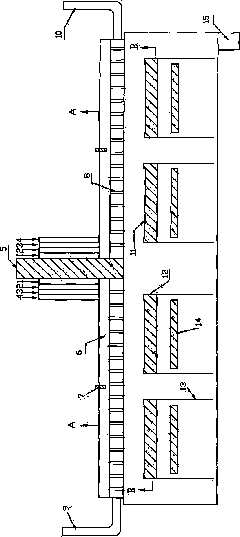 Vertical shower type MOCVD reactor