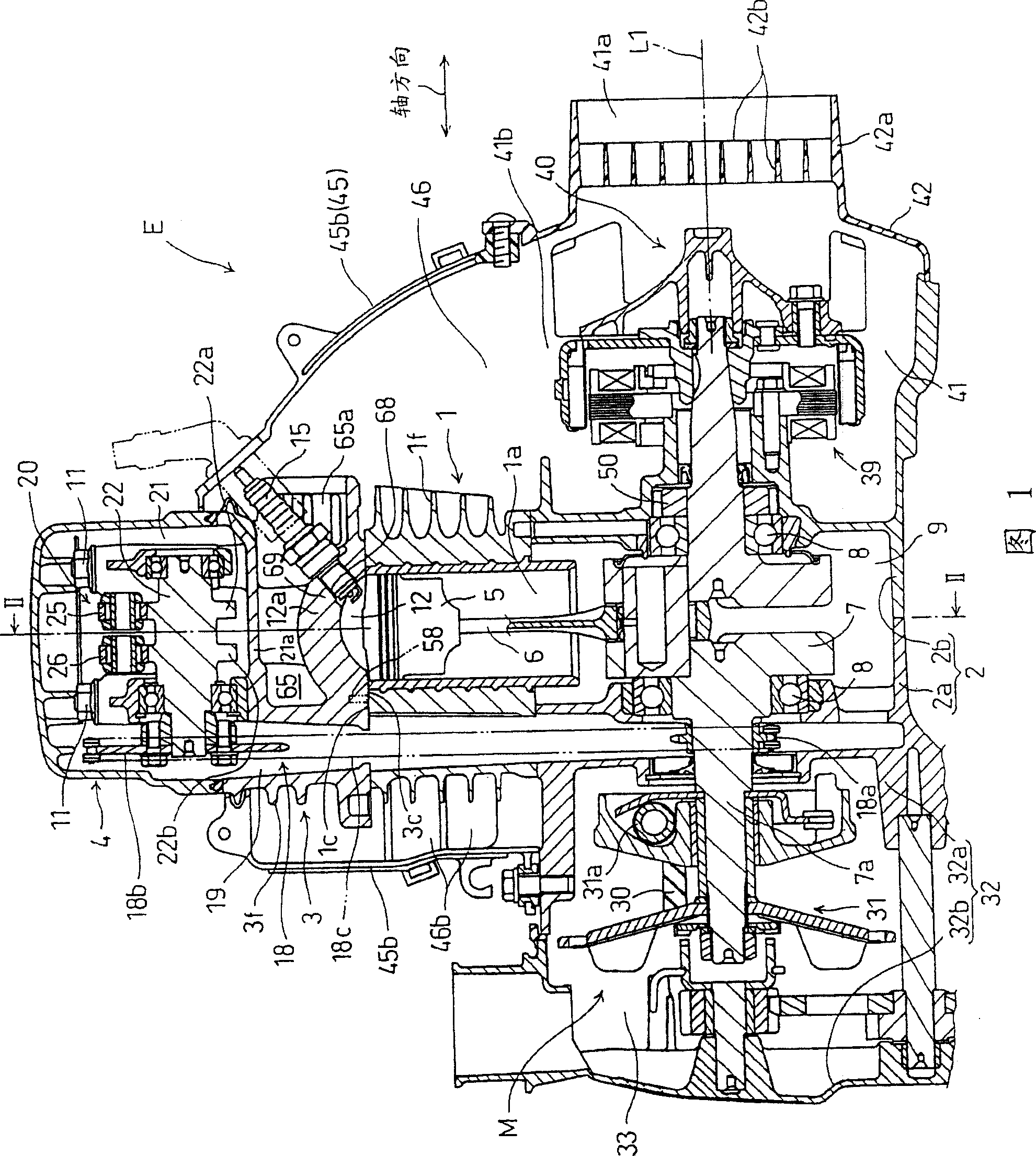 Air cooling internal combustion engine with oil temperature sensor