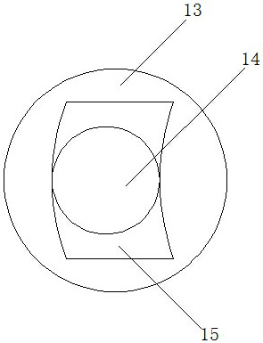 Coin separation device based on ring separation