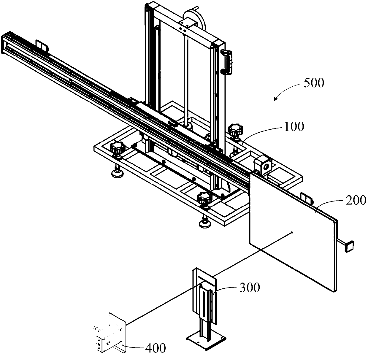 Calibration device and method of center line of vehicle body