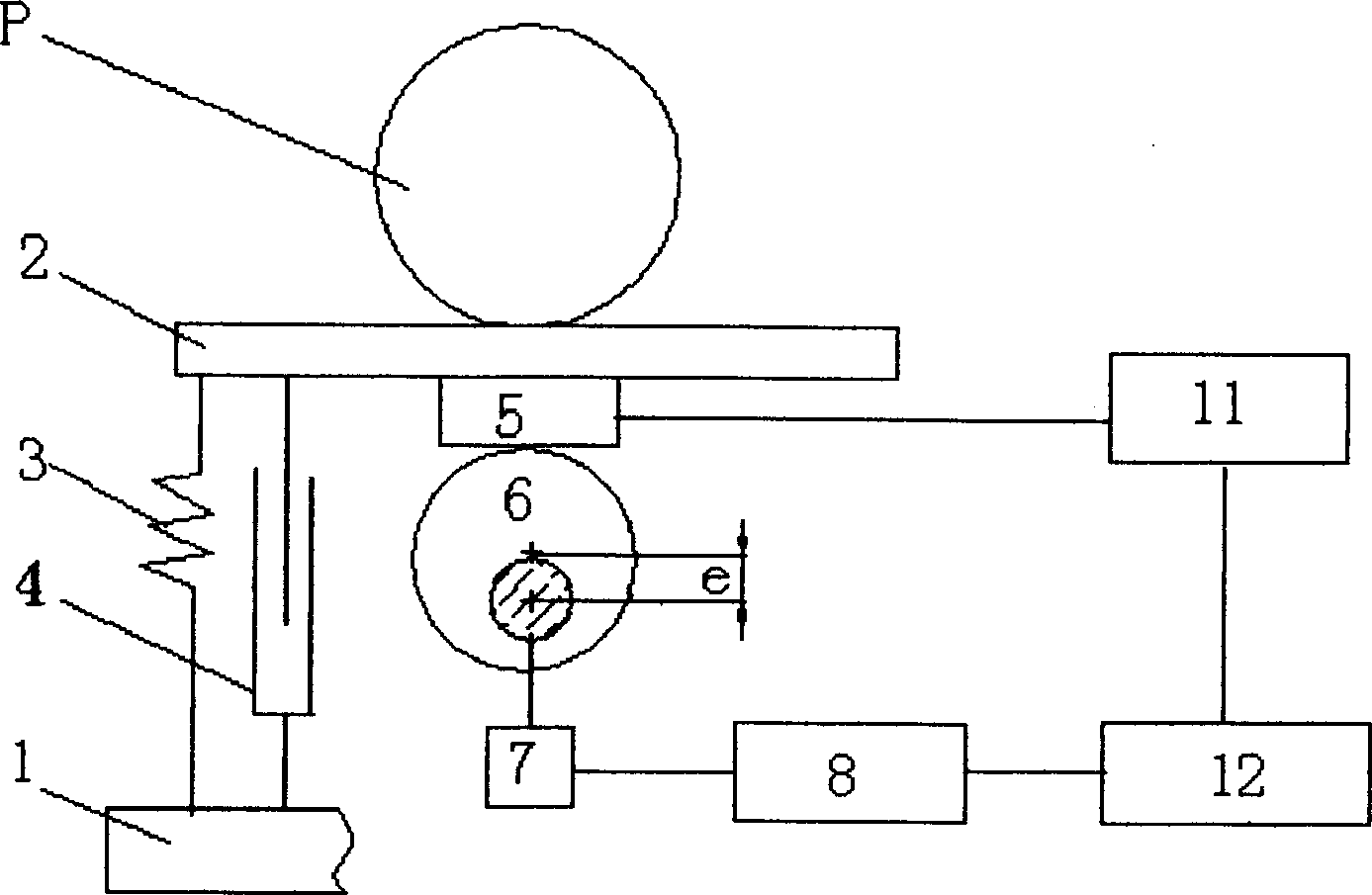 Failure detecting device and method for automobile damper