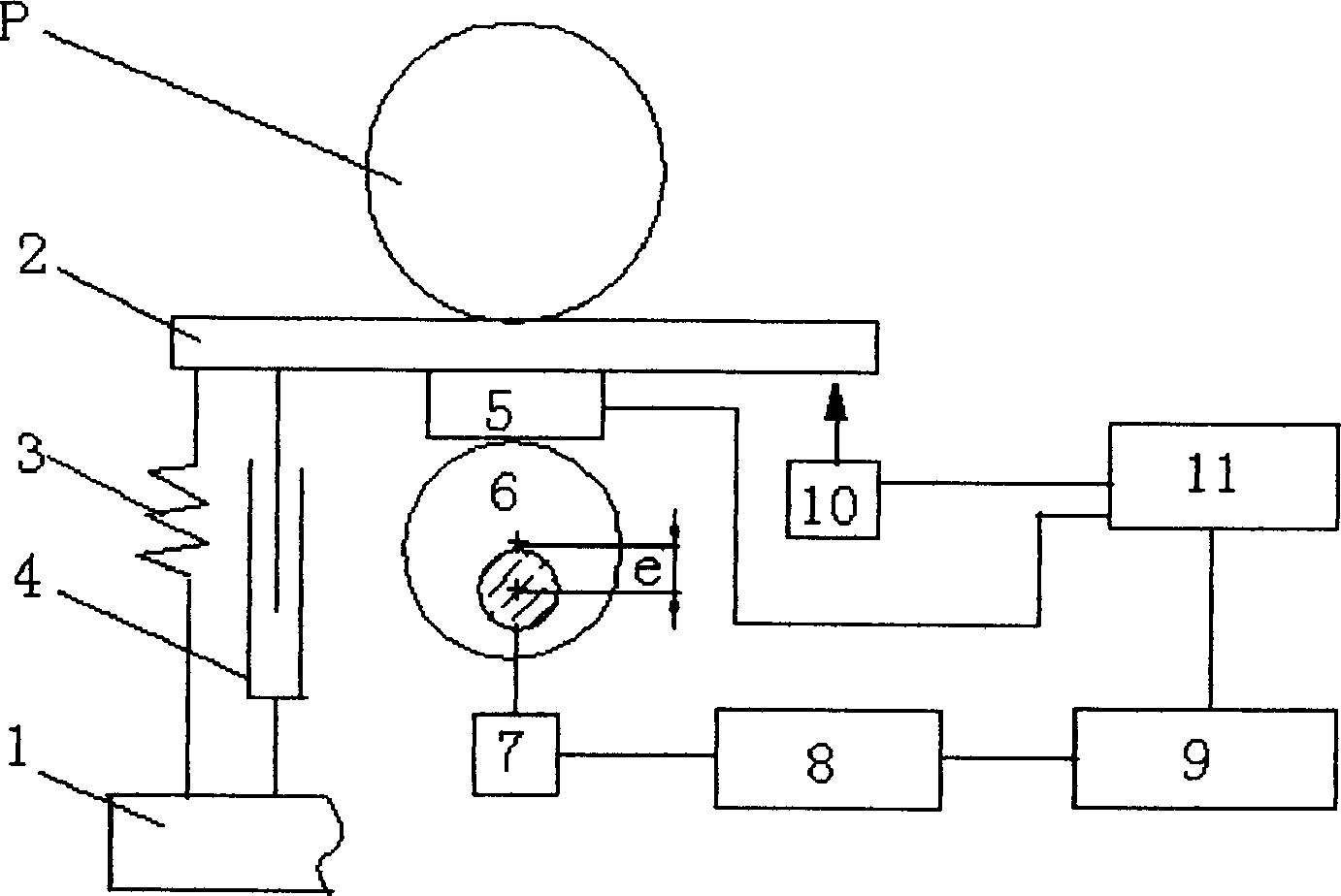 Failure detecting device and method for automobile damper