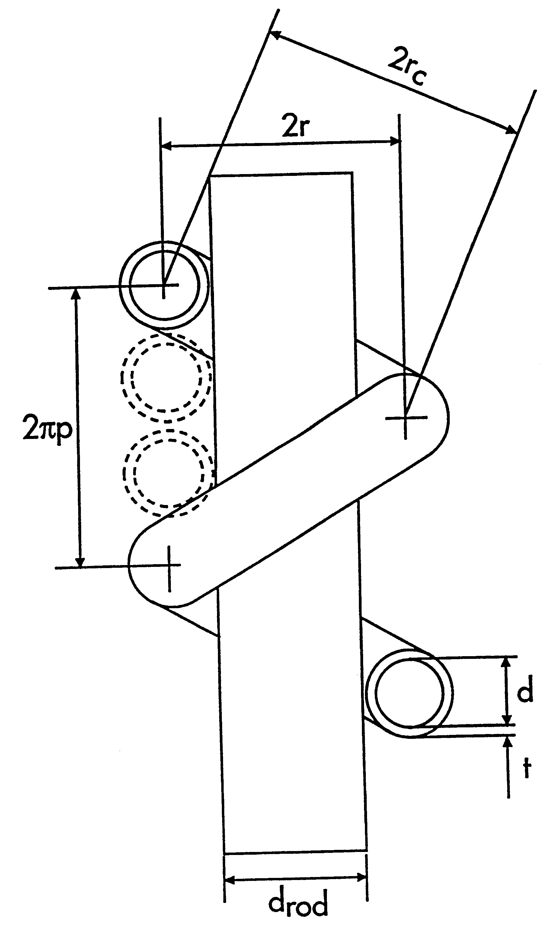 Coiled membrane filtration system