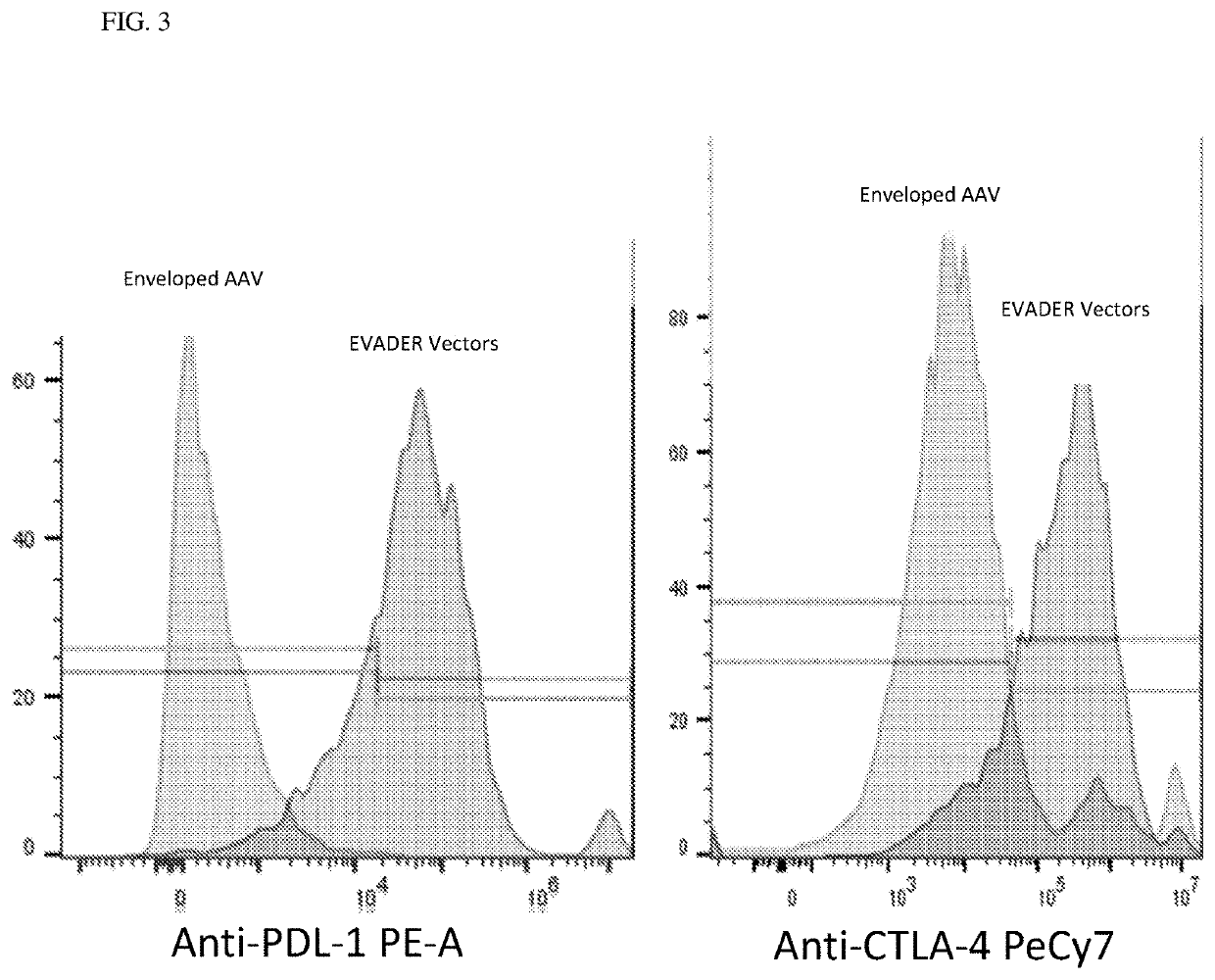 Immuno-evasive vectors and use for gene therapy