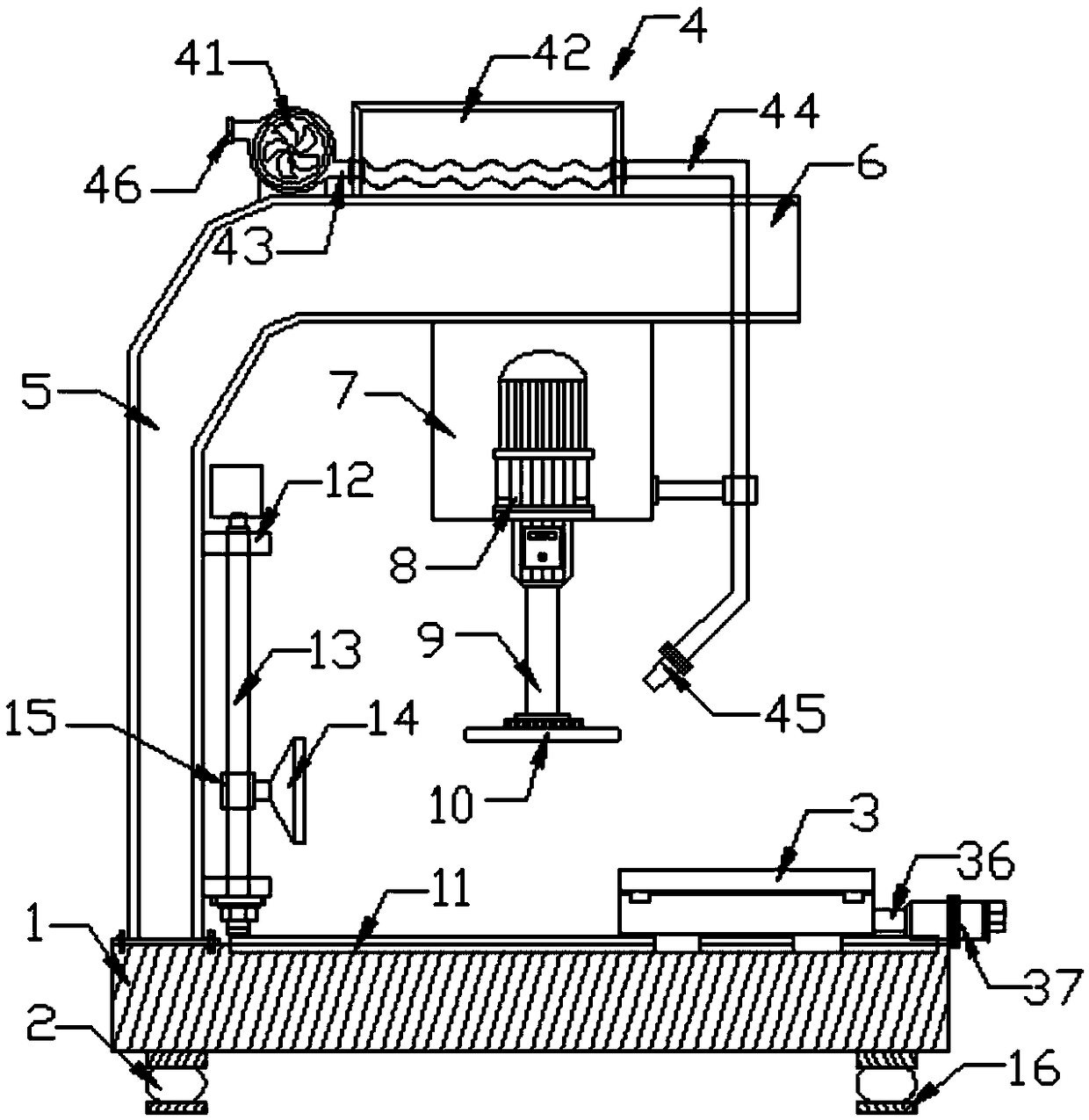 Centerless grinder used for magnetic elements