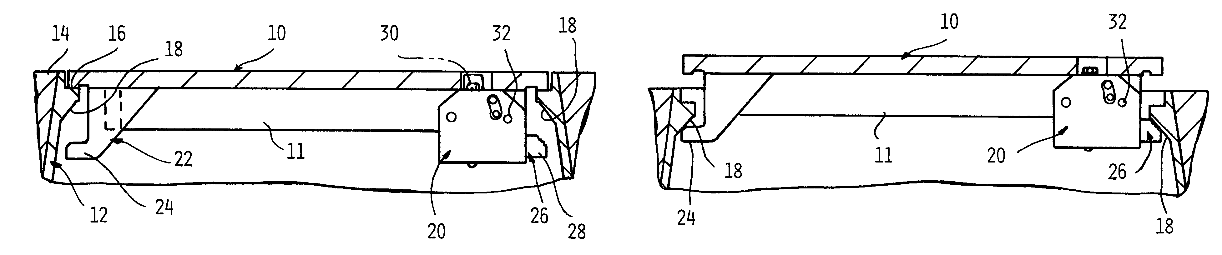 Manhole cover security lock with controlled pressure release