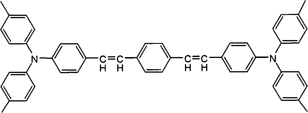 Synthesis method of 1, 4-bis [4-(di-p-toluene amino) styryl] benzene