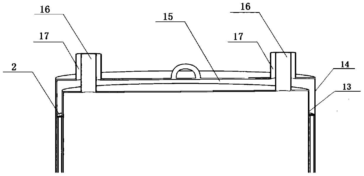 Suction bucket foundation with anti-pull steel pipe pile and mounting method thereof