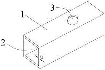 Flue forming device and flue forming method using same