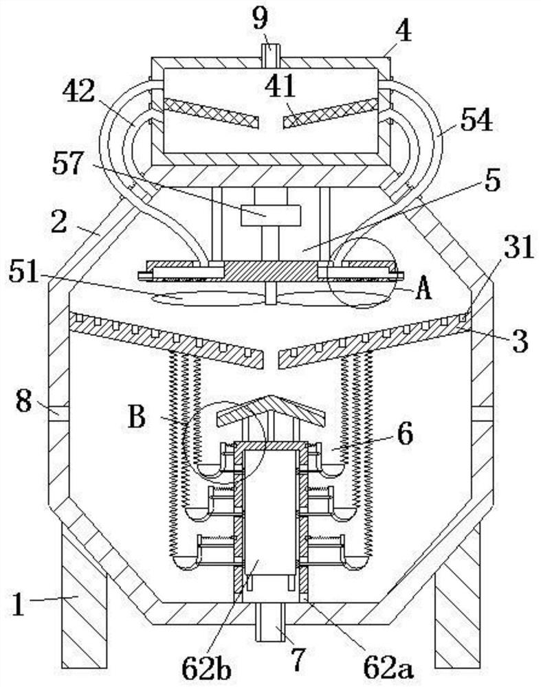 FRP high-efficiency counterflow cooling tower