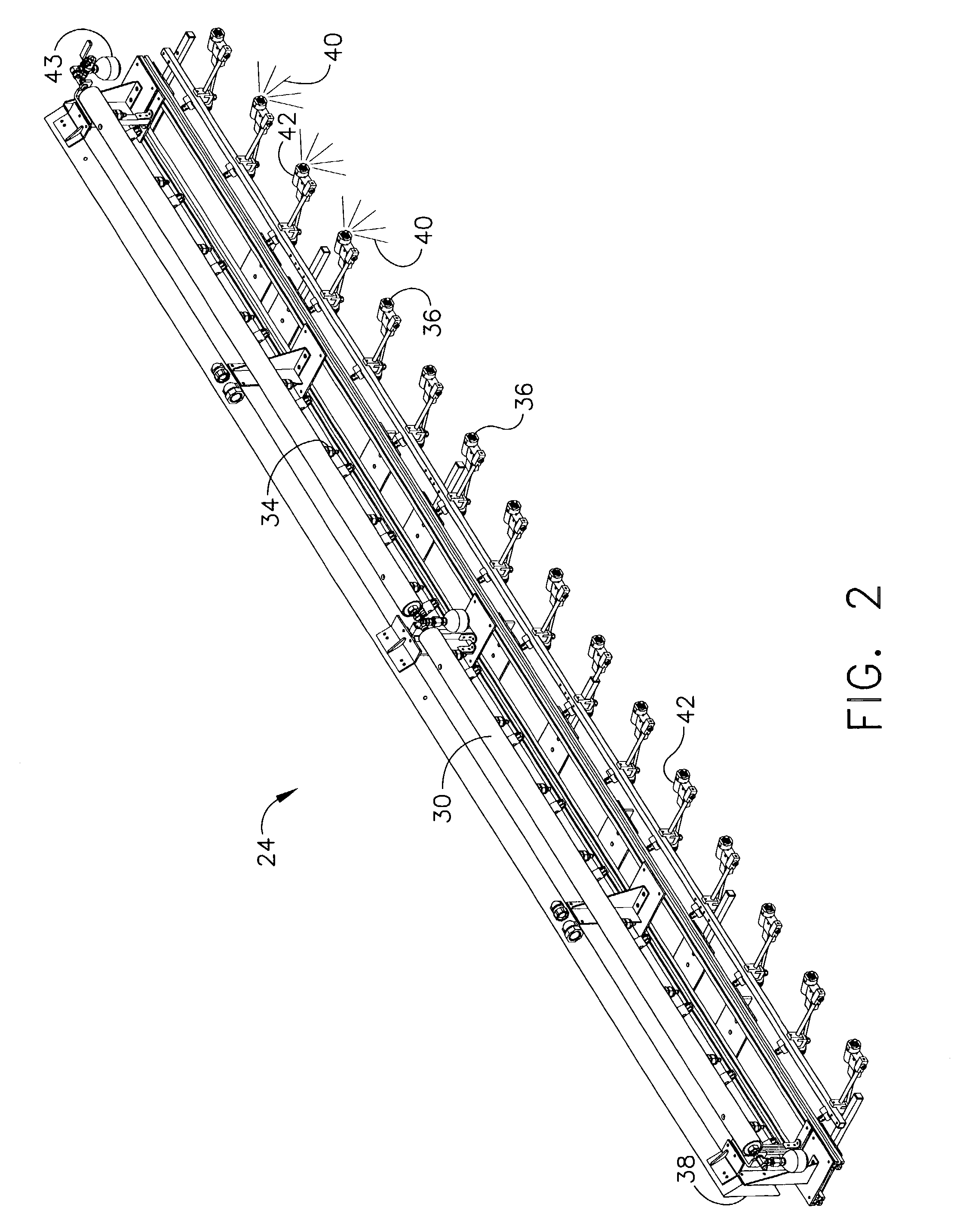 Tissue reel transfer device and method