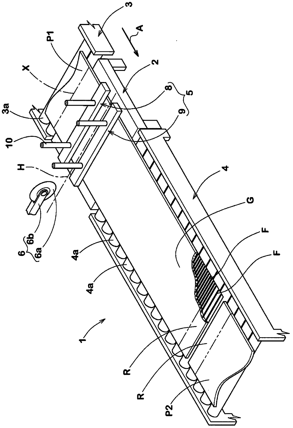 Carcass ply manufacturing method and pneumatic tire manufacturing method