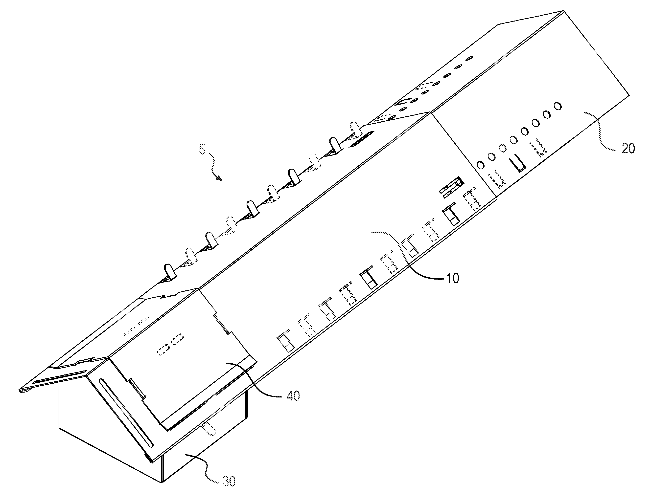 Adjustable flavor bar and smoker box for a gas grill