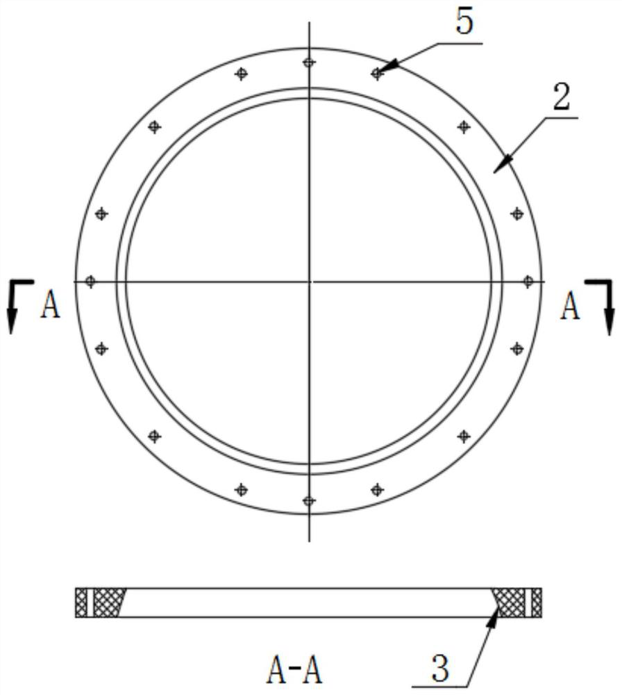 A fixture for glass floats