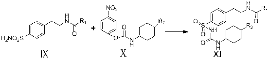 Novel synthesis route of glipizide