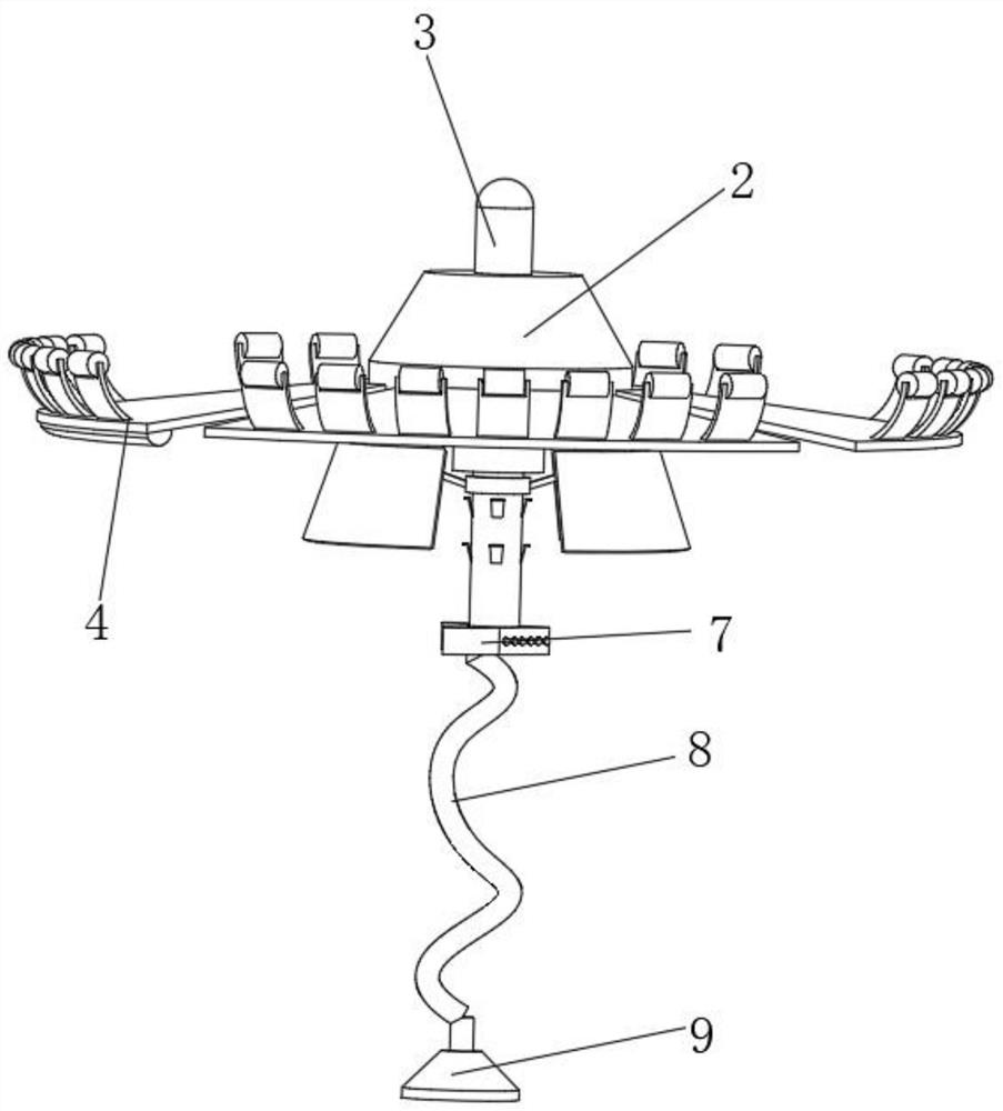 A kind of anti-collision navigation mark for hydraulic engineering