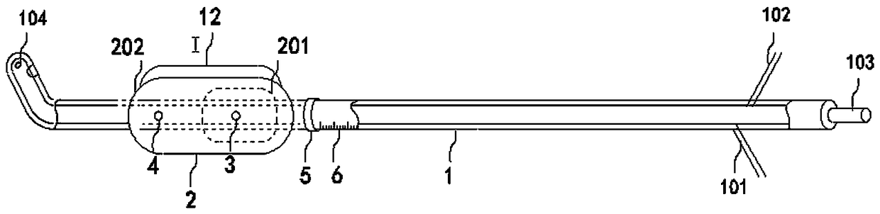 Disposable three-cavity double-bag super-lubricity expansion catheter for prostates