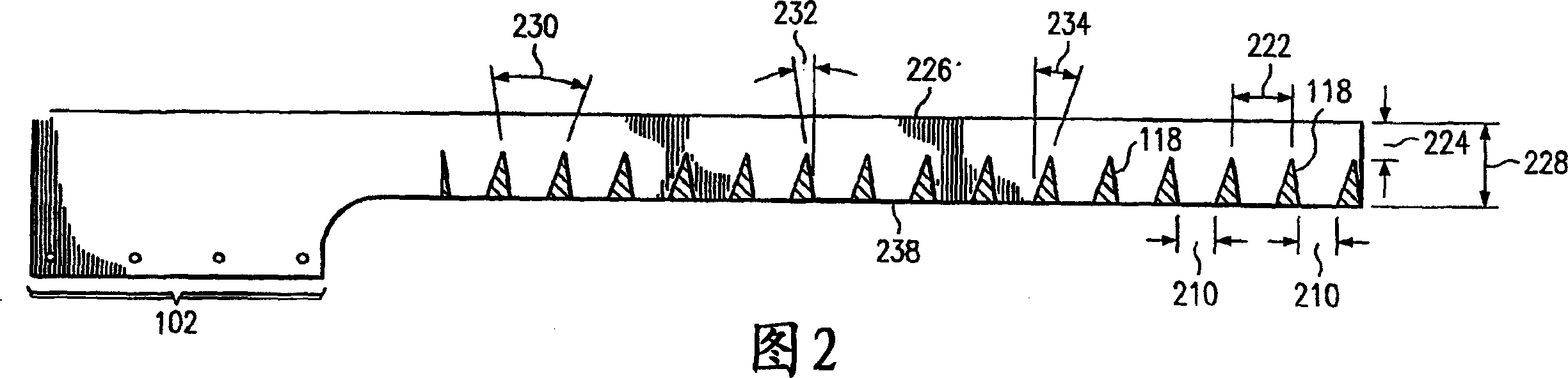 Vibrating funnel fingers for distribution of seasoning onto discrete lames