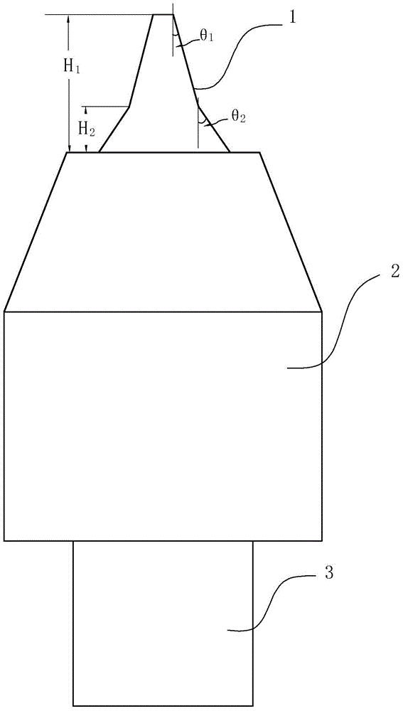 Stir-welding head for aluminum alloy thick plate welding and welding method thereof