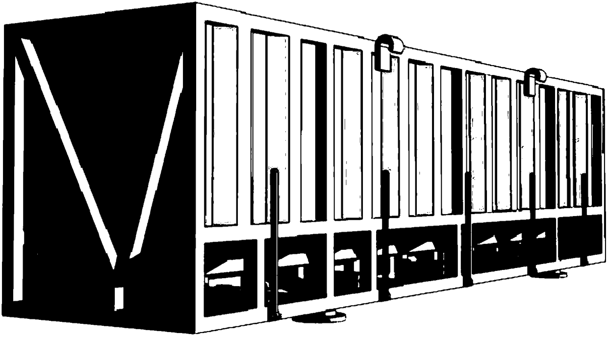 Waste cable storage box